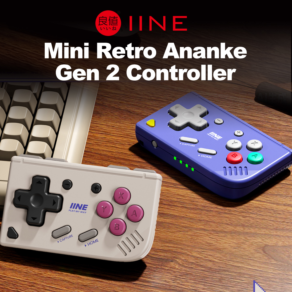 Gaming Console Bluetooth - IINE Ananke Gen 2 Ретро мини-геймпад