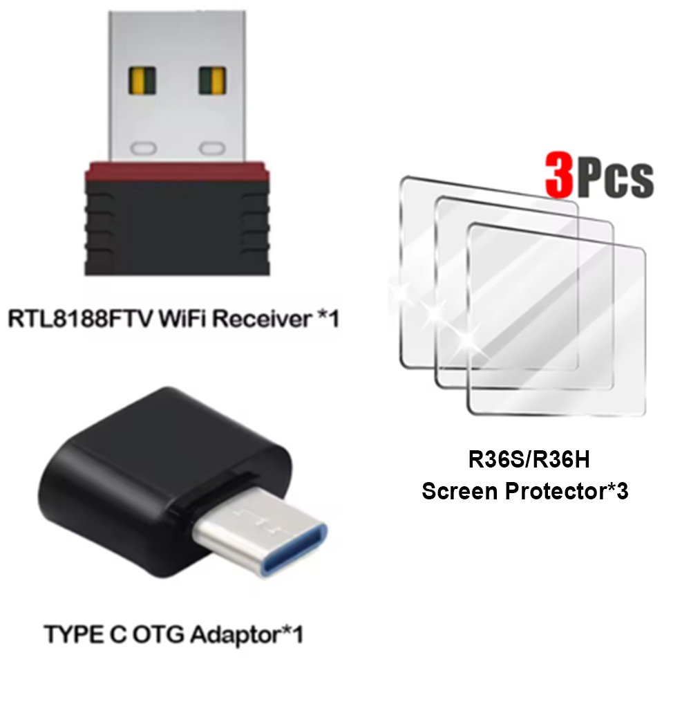 Gaming Console R36 - R36S (WiFi) RTL8188FTV USB-ключи и адаптер