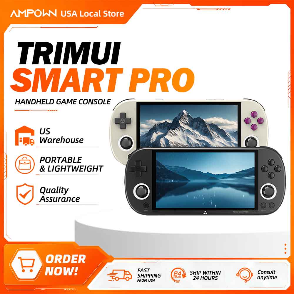Gaming Console.Emulators - Trimui Smart Pro 4.96