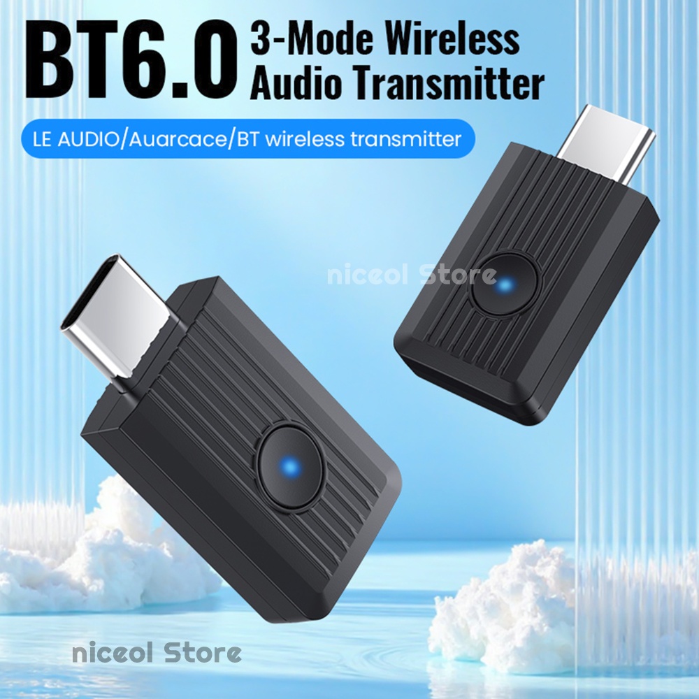 Gaming Console Bluetooth - Bluetooth-совместимый USB-адаптер 6.0 Type-C с поддержкой