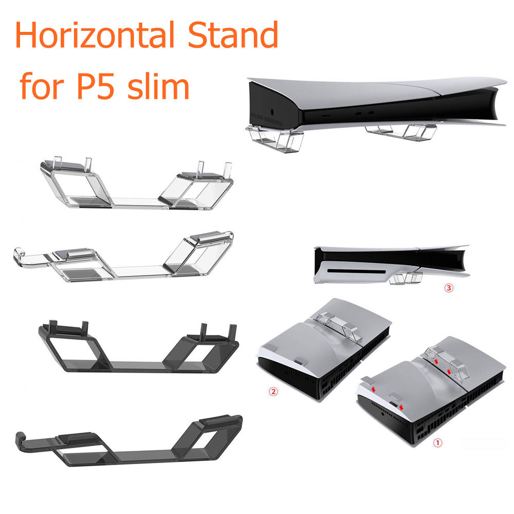 Gaming Console Stand - Горизонтальная подставка для PS5 Slim, держатель