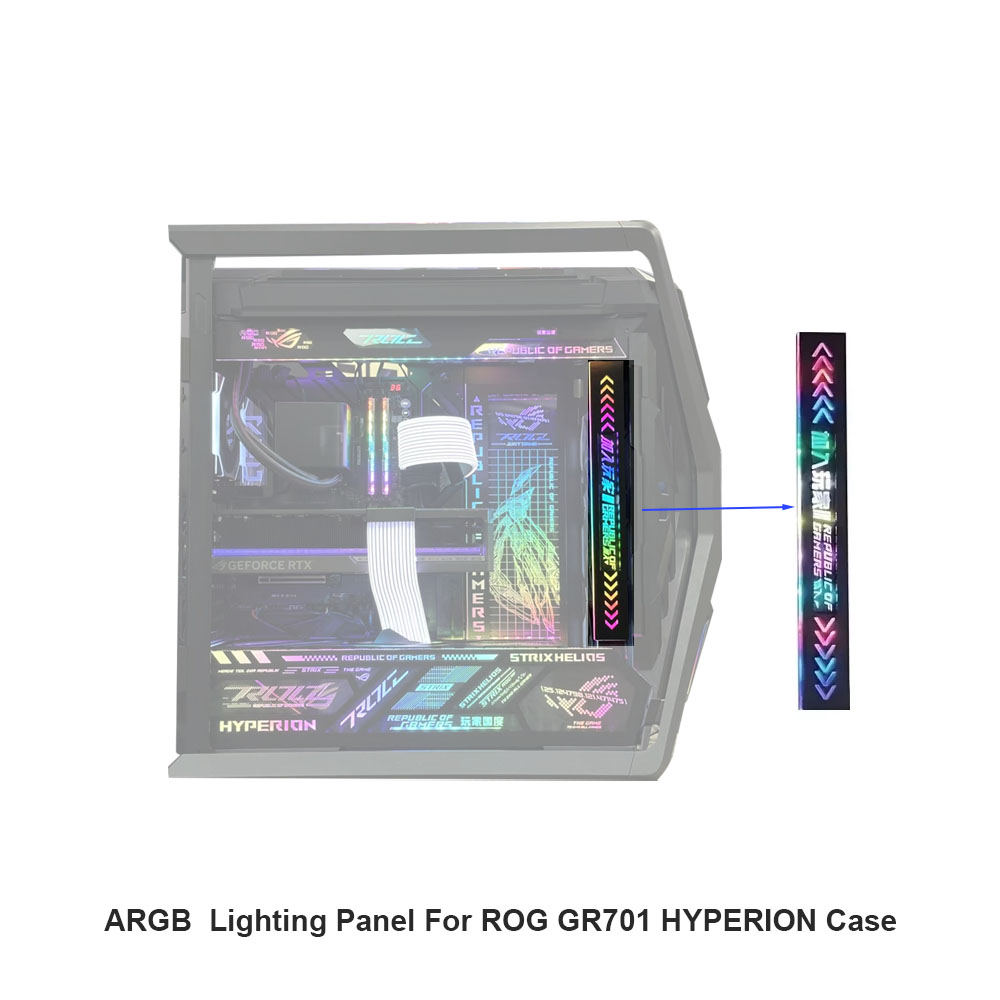 Gaming Console Tower - ARGB ROG GR701 HYPERION Панели освещения