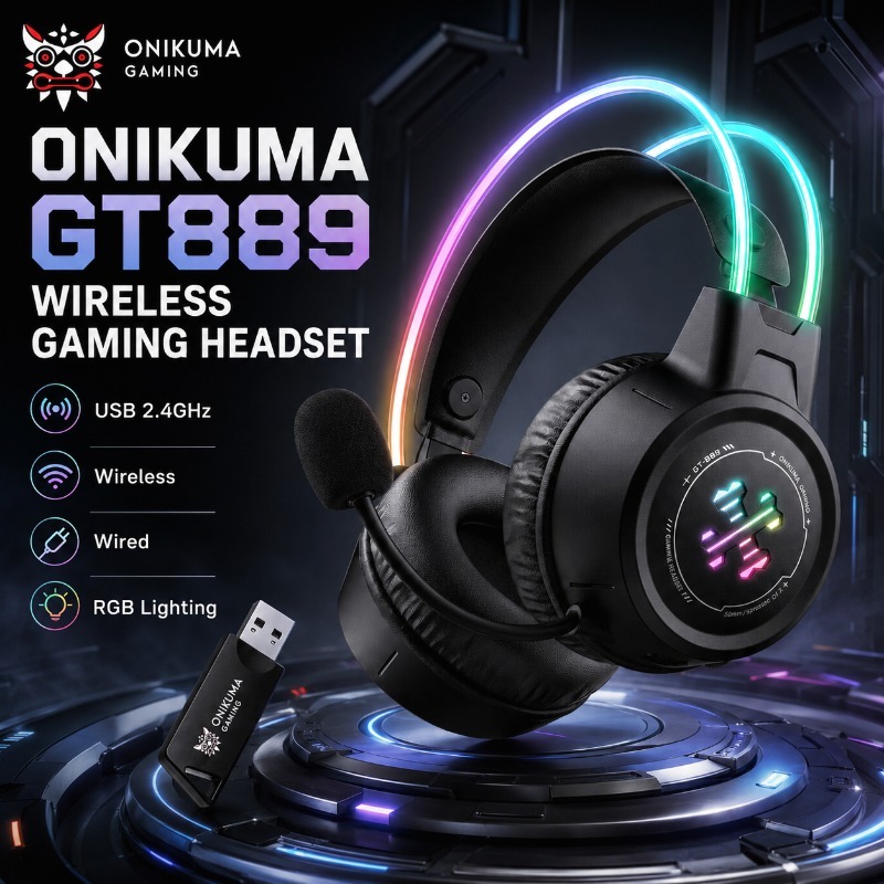 Игровые наушники ONIKUMA GT889 – обзор и цена Gaming Console Apple
