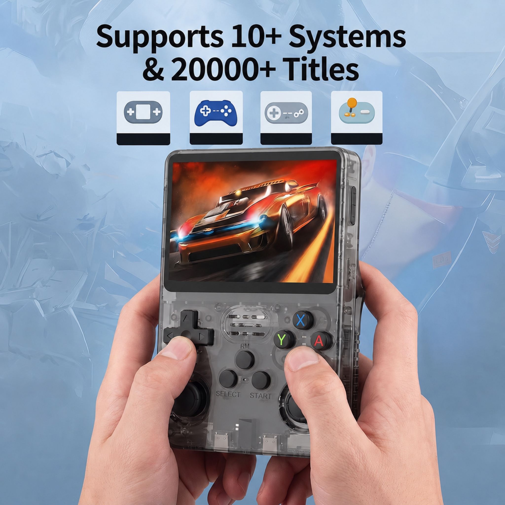 Портативная игровая консоль R3 – обзор и цена Gaming Console R36 Ultra