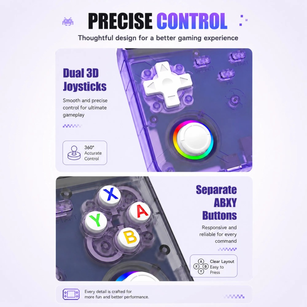 Портативная игровая консоль R3 – обзор и цена Gaming Console R36 Ultra