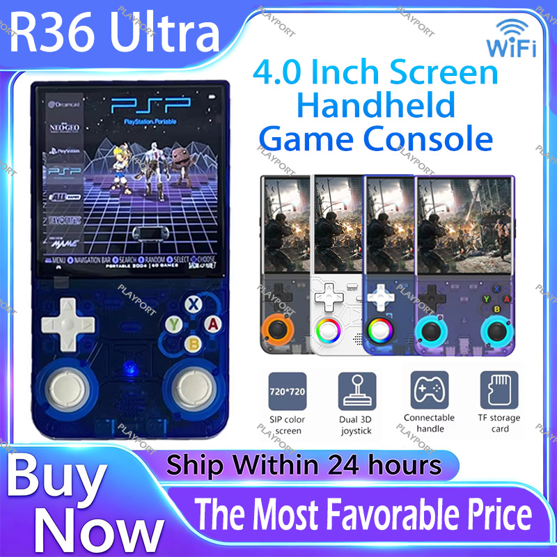 Новый ретро-портативный игрово – обзор и цена Gaming Console R36 Ultra