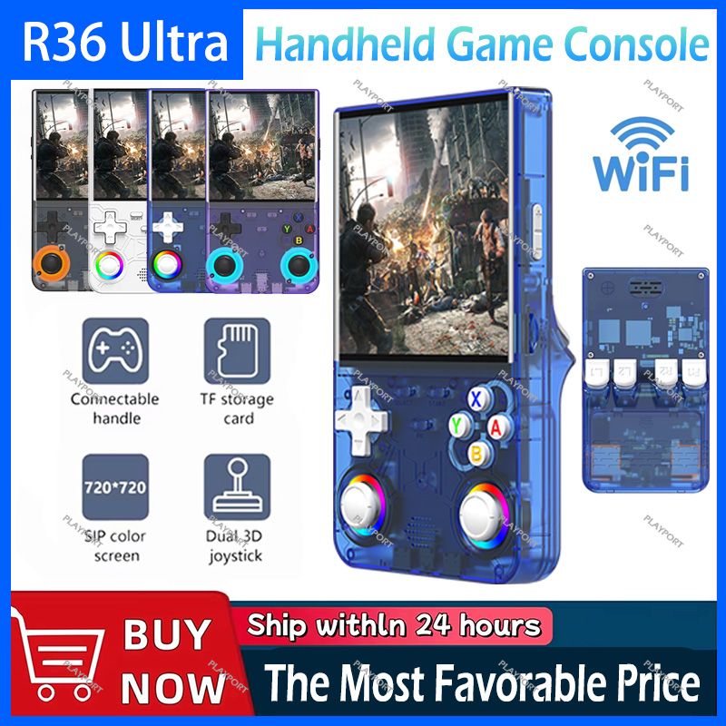 R36 Ultra Новая ретро-портатив – обзор и цена Gaming Console R36