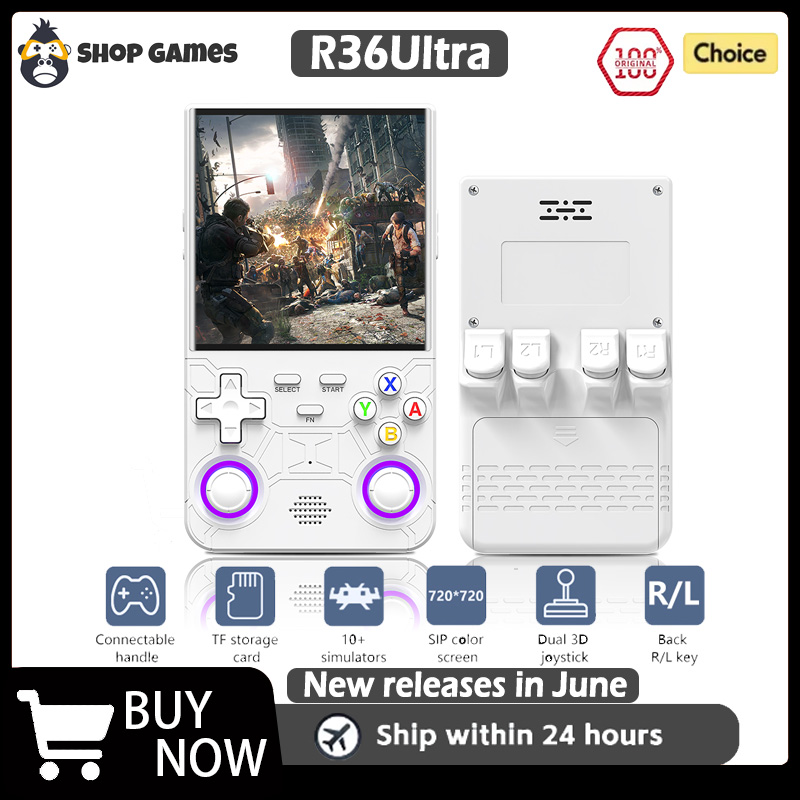 Игровая консоль R36 Ultra Open – обзор и цена Gaming Console R36 Ultra