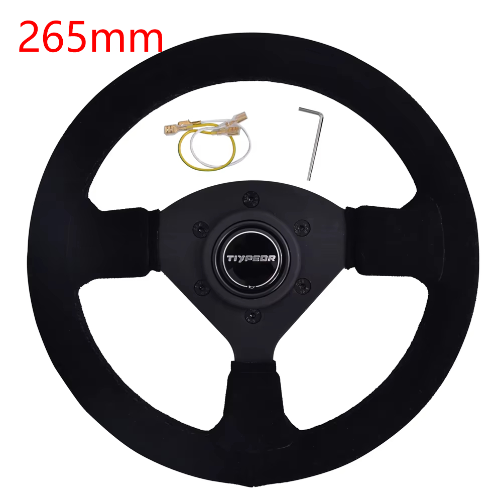 Спортивный руль TIYPEOR 270 мм – обзор и цена Steering Wheel Gaming