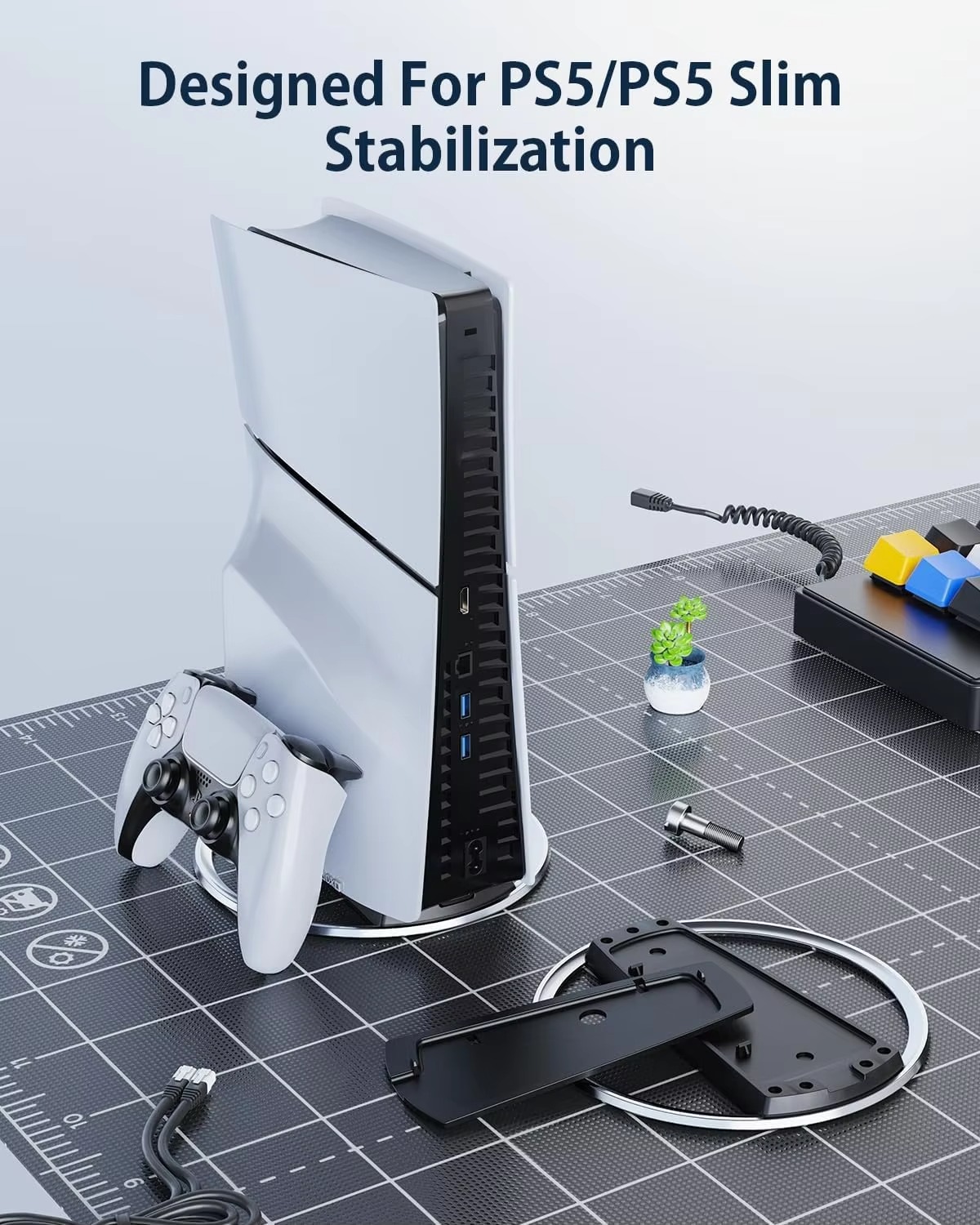 Новая металлическая подставка, – обзор и цена Gaming Console Stand
