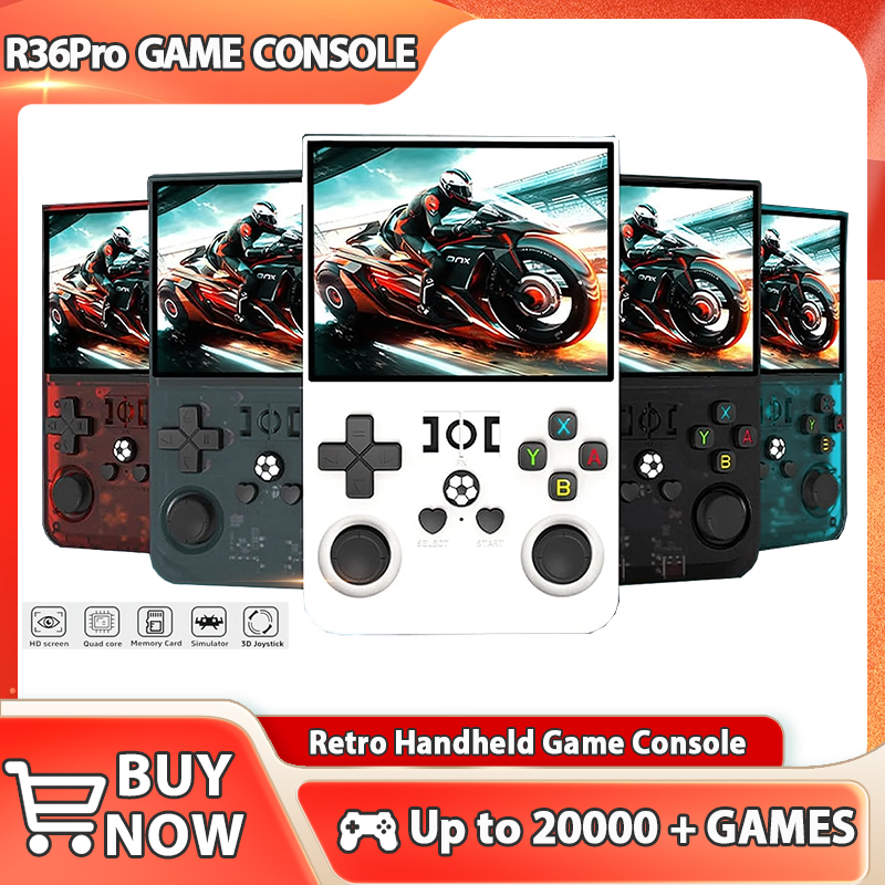R36 pro Портативная игровая ко – обзор и цена Gaming Console R36