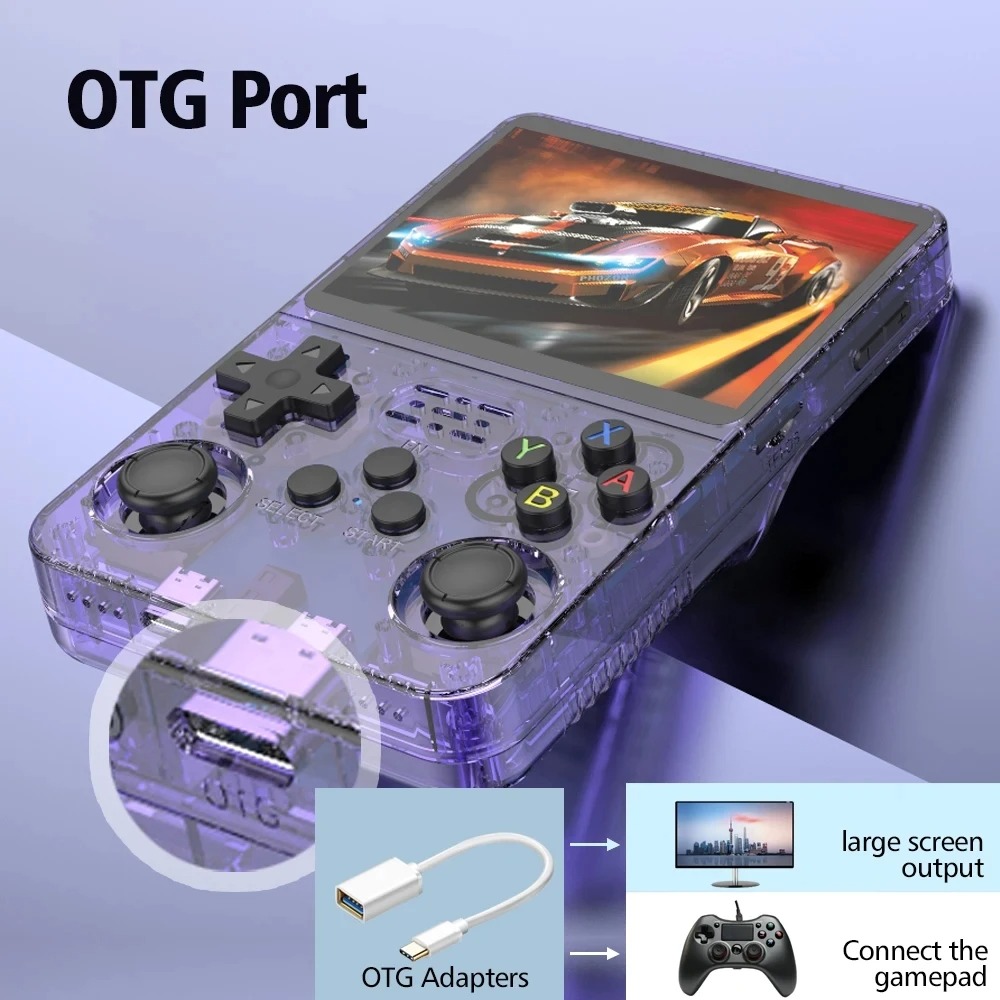 Новая портативная игровая конс – обзор и цена Gaming Console R36 Ultra